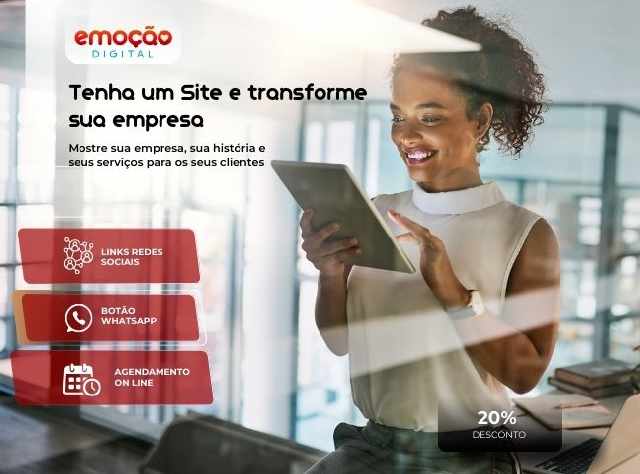 Foto 1 - Seu site com agendamento e pagamento online